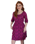 Petite Leopard Print Dress – Fitted Silhouette with Pockets | Day-to-Night Style