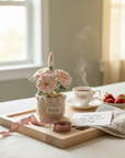 Morning Glories Table Charm