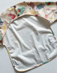 Long Sleeved Baby Bib - Snack Time