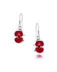 Poppy Earrings Oval Drop