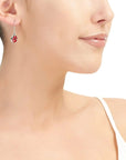 Poppy Teardrop Dangle Drop Earrings