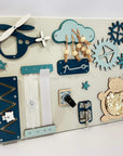 Portable baby sensory busy board (30×40 cm)
