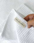 Organic Cotton Waffle Bathroom Towels-1