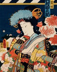 Portraits of Actor by Toyohara Kunichika - Traditional Japanese Ukiyo-e Art by Hopera at www.brixbailey.com