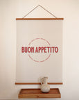 Buon Appetito Wall Art Poster 50 x 70 cm