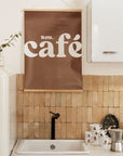 Cafe Wall Poster in 50x70 cm Size
