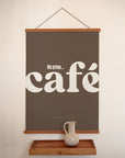 Cafe Wall Poster in 50x70 cm Size
