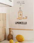 Limoncello Art Poster 50x70 cm