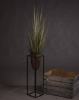Potted Artificial Spray Grass 36 Inch