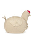 Handmade Chicken Pouf for Kids Room