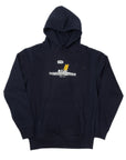 Premium Navy Cotton Hoodie