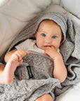 Ultra-Warm 100% Merino Wool Baby Blanket - Soft, Breathable & Moisture-Wicking for Winter by Lullalove UK at brixbailey.com