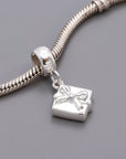Present Personalised Silver Charm