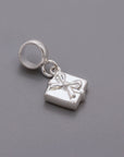 Present Personalised Silver Charm