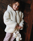 Polar Bear Woolen Baby Gloves