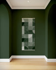 Bauhaus Geometric Concrete Effect Tapestry