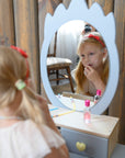 Enchanted Princess Vanity Table with Mirror