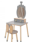 Enchanted Princess Vanity Table with Mirror