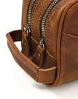 The Nomad Toiletry Bag | Genuine Leather Travel Toiletry Bag