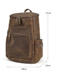 The Faulkner Backpack | Handcrafted Leather Backpack
