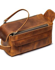 Dado Leather Dopp Kit | Handmade Leather Toiletry Bag
