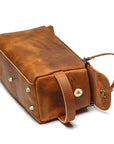 Dado Leather Dopp Kit | Handmade Leather Toiletry Bag