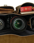 The Faust Leather Camera Bag | Crossbody Vintage Camera Messenger Bag