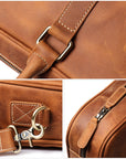 The Bjorn Leather Laptop Bag | Vintage Leather Briefcase