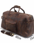 The Asta Weekender | Handcrafted Leather Duffle Bag