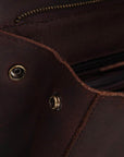 Gyda Backpack, premium vintage leather backpack for laptops, stylish and durable, best-selling genuine crazy horse leather by Steel Horse Leather at brixbailey.com