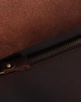 Gyda Backpack, premium vintage leather backpack for laptop, books, and travel, stylish and durable crazy horse leather by Steel Horse Leather at brixbailey.com