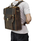 The Vali Backpack | Handmade Vintage Leather -