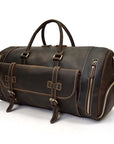 The Bard Weekender | Handmade Leather Duffle Bag