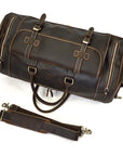 The Bard Weekender | Handmade Leather Duffle Bag