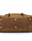 The Bard Weekender | Handmade Leather Duffle Bag