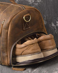 The Bard Weekender | Handmade Leather Duffle Bag