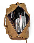 The Bard Weekender | Handmade Leather Duffle Bag