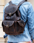 The Asmund Backpack | Genuine Leather Rucksack