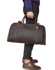 The Erlend Duffle Bag | Vintage Leather Weekender