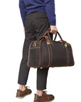 The Erlend Duffle Bag | Vintage Leather Weekender