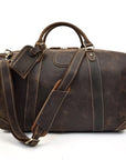 The Eira Duffle Bag | Vintage Leather Weekender