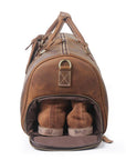 The Dagny Weekender | Large Leather Duffle Bag -