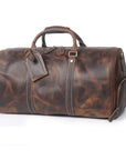 The Dagny Weekender | Large Leather Duffle Bag -