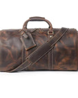 The Dagny Weekender | Large Leather Duffle Bag -
