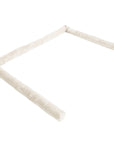 Protective Roll Bumper for Baby Crib – Powder Pink