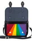 Leather Midi Satchel - Pride