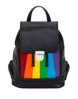 Soft Leather Backpack - Pride Rainbow
