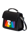 Handmade Leather Sugarcube Handbag - Pride
