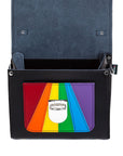Handmade Leather Sugarcube Handbag - Pride