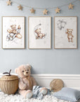 Kids Teddy Poster pack